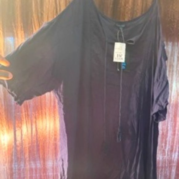 NWT, Bella Moda, Blue Knee Length Dress - Picture 1 of 5